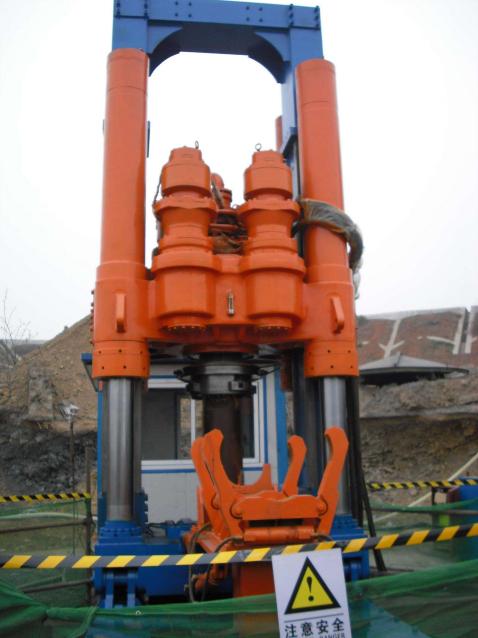 反井鉆機施工方法、天井鉆機施工方案