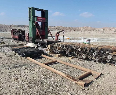 天井鉆機(jī)施工作業(yè)